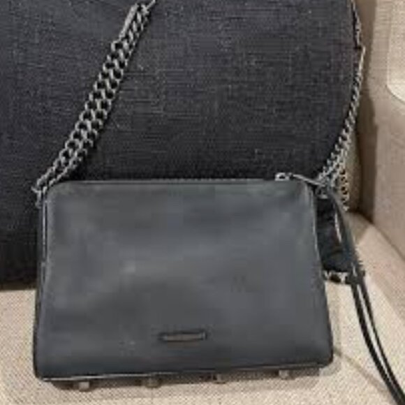 Suede Charcoal Cross body Purse - Picture 1 of 6